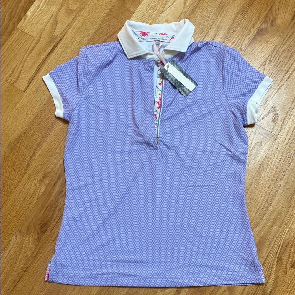 Fairway & Greene Bobbi Zip Polo S